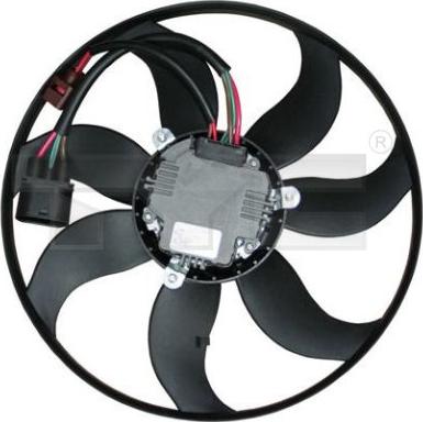 TYC 837-1011 - Вентилятор, охолодження двигуна autozip.com.ua