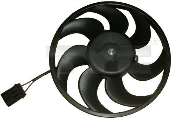 TYC 825-0033 - Вентилятор, охолодження двигуна autozip.com.ua