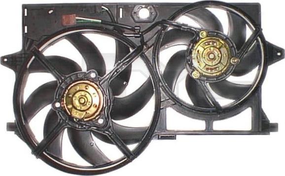 TYC 826-1009 - Вентилятор, охолодження двигуна autozip.com.ua