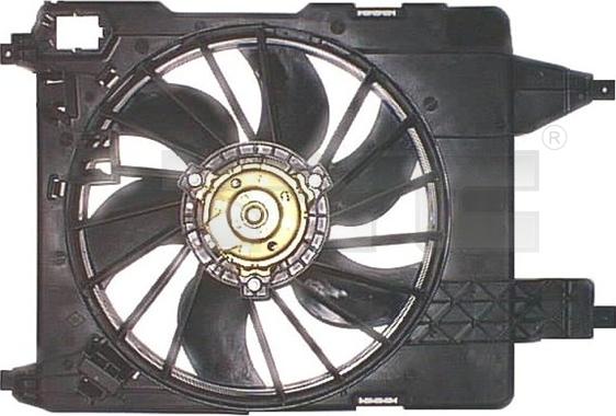 TYC 828-0004 - Вентилятор, охолодження двигуна autozip.com.ua