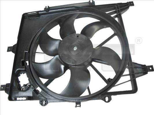 TYC 828-0003 - Вентилятор, охолодження двигуна autozip.com.ua