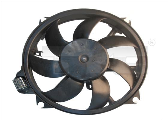 TYC 828-0007 - Вентилятор, охолодження двигуна autozip.com.ua