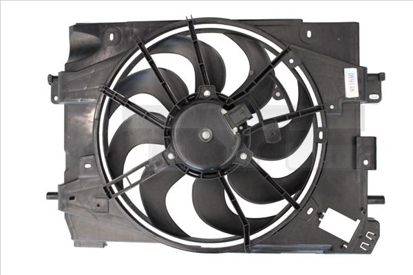 TYC 828-0017 - Вентилятор, охолодження двигуна autozip.com.ua