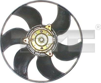TYC 828-1005 - Вентилятор, охолодження двигуна autozip.com.ua