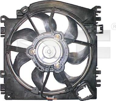 TYC 828-1007 - Вентилятор, охолодження двигуна autozip.com.ua