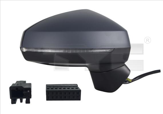 TYC 302-0100 - Зовнішнє дзеркало autozip.com.ua