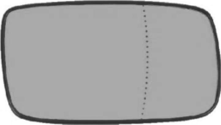TYC 338-0010-1 - Дзеркальне скло, зовнішнє дзеркало autozip.com.ua