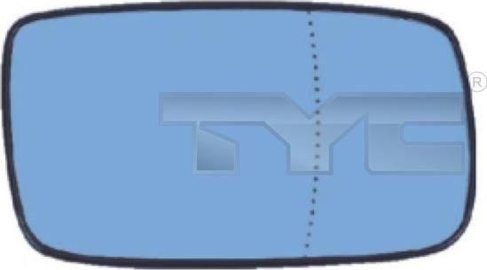 TYC 338-0010-1 - Дзеркальне скло, зовнішнє дзеркало autozip.com.ua