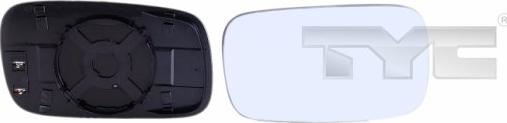 TYC 337-0110-1 - Дзеркальне скло, зовнішнє дзеркало autozip.com.ua