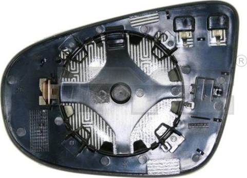TYC 337-0172-1 - Дзеркальне скло, зовнішнє дзеркало autozip.com.ua