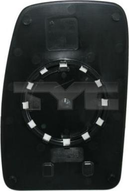 TYC 325-0072-1 - Дзеркальне скло, зовнішнє дзеркало autozip.com.ua
