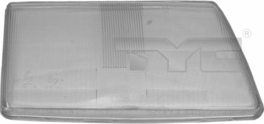 TYC 20-1736-LA-1 - Розсіювач, основна фара autozip.com.ua