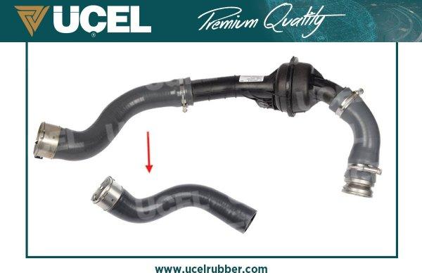 UCEL 16066 - Трубка повітря, що нагнітається autozip.com.ua