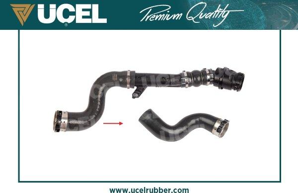UCEL 16184 - Трубка повітря, що нагнітається autozip.com.ua