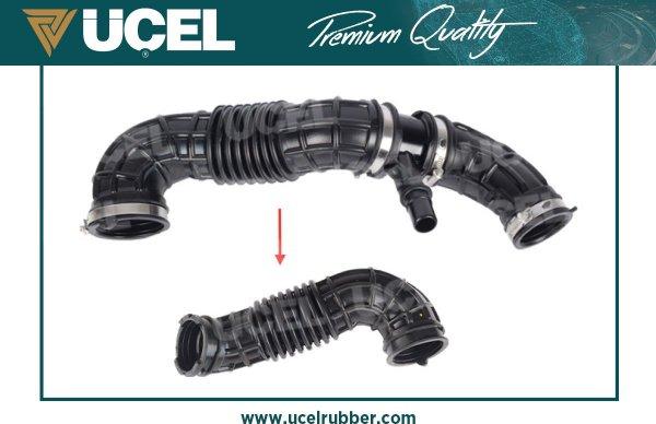 UCEL 21308 - Рукав повітрозабірника, повітряний фільтр autozip.com.ua