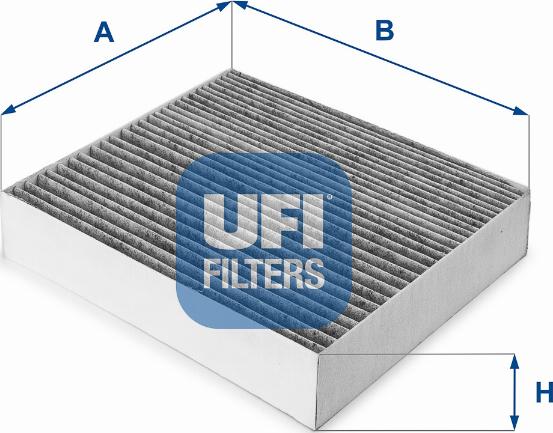 UFI 54.144.00 - Фільтр, повітря у внутрішній простір autozip.com.ua