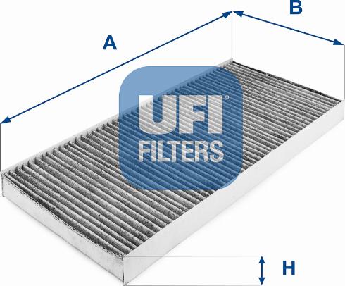 UFI 54.146.00 - Фільтр, повітря у внутрішній простір autozip.com.ua