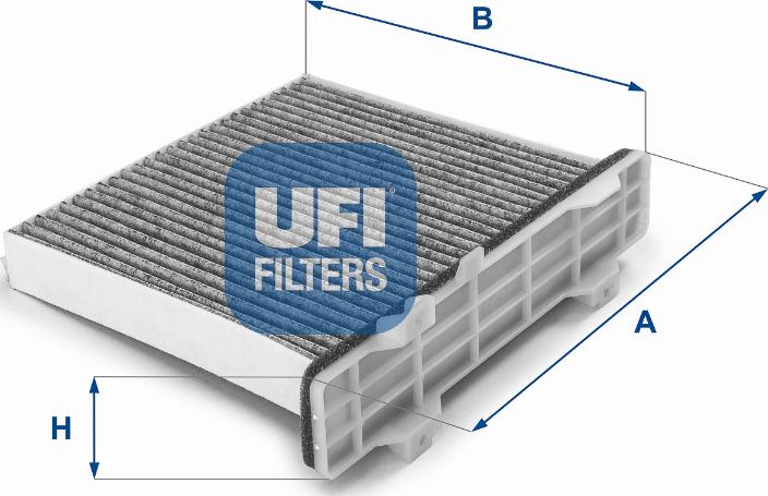 UFI 54.147.00 - Фільтр, повітря у внутрішній простір autozip.com.ua