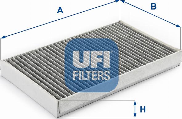 UFI 54.155.00 - Фільтр, повітря у внутрішній простір autozip.com.ua