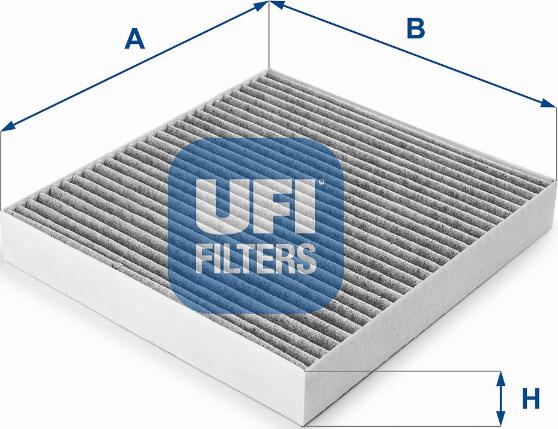 UFI 54.150.00 - Фільтр, повітря у внутрішній простір autozip.com.ua