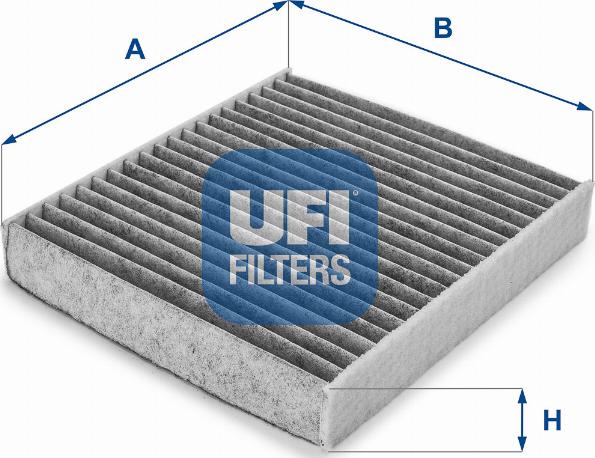 UFI 54.158.00 - Фільтр, повітря у внутрішній простір autozip.com.ua
