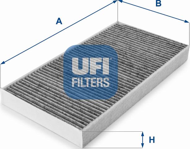 UFI 54.100.00 - Фільтр, повітря у внутрішній простір autozip.com.ua