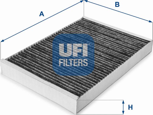 UFI 54.101.00 - Фільтр, повітря у внутрішній простір autozip.com.ua