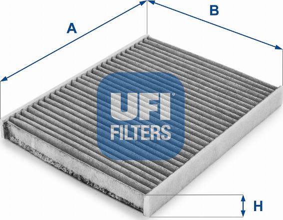 UFI 54.103.00 - Фільтр, повітря у внутрішній простір autozip.com.ua