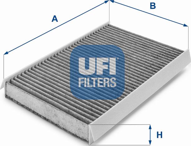 UFI 54.111.00 - Фільтр, повітря у внутрішній простір autozip.com.ua