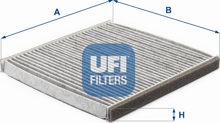 UFI 54.117.00 - Фільтр, повітря у внутрішній простір autozip.com.ua