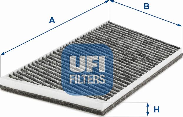 UFI 54.246.00 - Фільтр, повітря у внутрішній простір autozip.com.ua