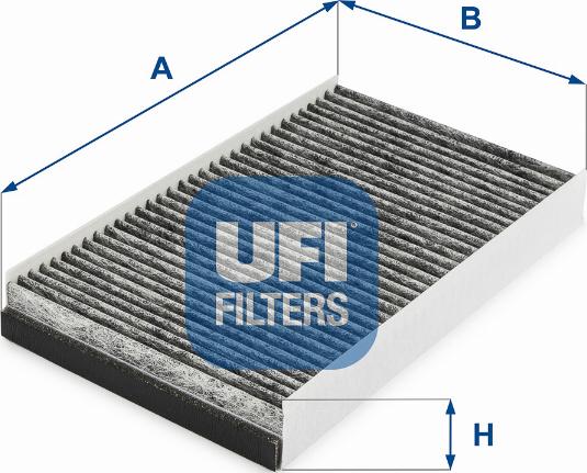 UFI 54.267.00 - Фільтр, повітря у внутрішній простір autozip.com.ua