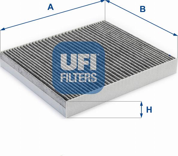 UFI 54.238.00 - Фільтр, повітря у внутрішній простір autozip.com.ua