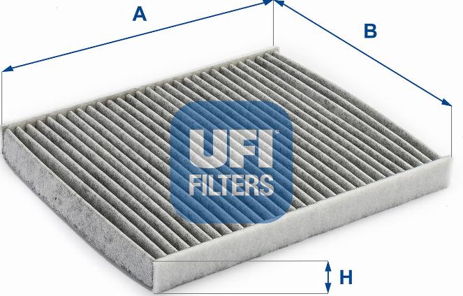 UFI 54.221.00 - Фільтр, повітря у внутрішній простір autozip.com.ua