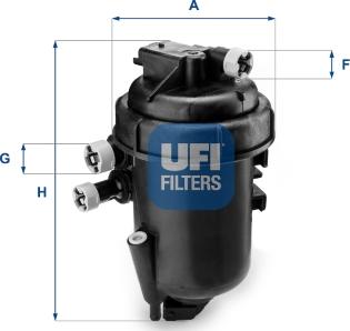 UFI 55.084.00 - Паливний фільтр autozip.com.ua