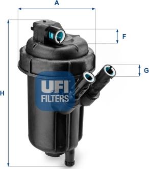 UFI 55.116.00 - Паливний фільтр autozip.com.ua