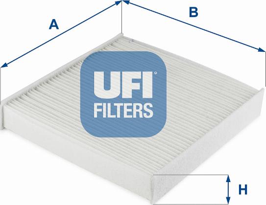 UFI 53.321.00 - Фільтр, повітря у внутрішній простір autozip.com.ua
