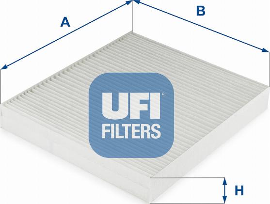 UFI 53.294.00 - Фільтр, повітря у внутрішній простір autozip.com.ua