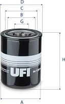 UFI 80.139.00 - Фільтр, Гідравлічна система приводу робочого устаткування autozip.com.ua