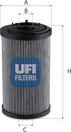 UFI 83.074.00 - Фільтр, Гідравлічна система приводу робочого устаткування autozip.com.ua