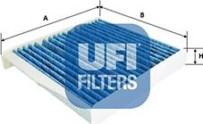 UFI 34.126.00 - Фільтр, повітря у внутрішній простір autozip.com.ua