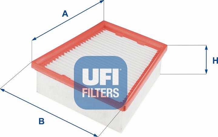 UFI 30.687.00 - Повітряний фільтр autozip.com.ua