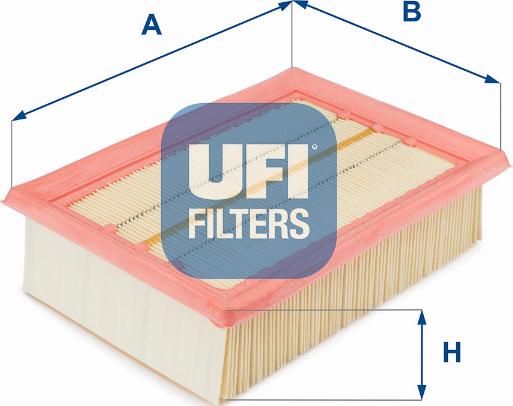 UFI 30.066.00 - Повітряний фільтр autozip.com.ua