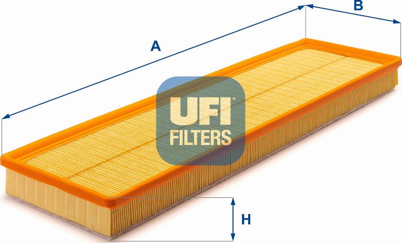 UFI 30.003.00 - Повітряний фільтр autozip.com.ua