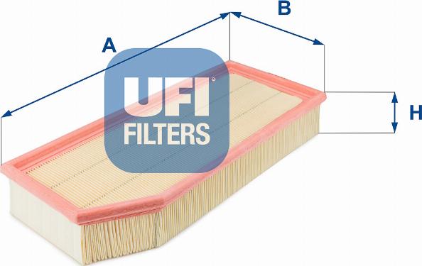 UFI 30.148.00 - Повітряний фільтр autozip.com.ua