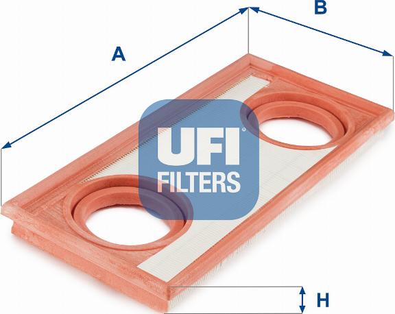 UFI 30.306.00 - Повітряний фільтр autozip.com.ua