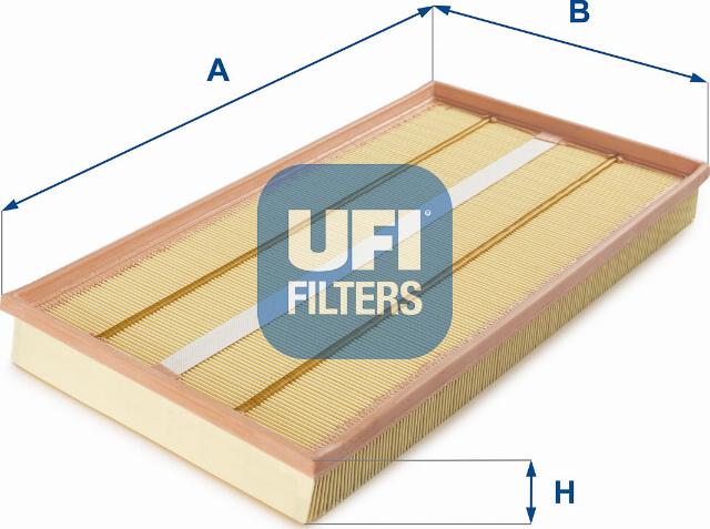 UFI 30.257.00 - Повітряний фільтр autozip.com.ua