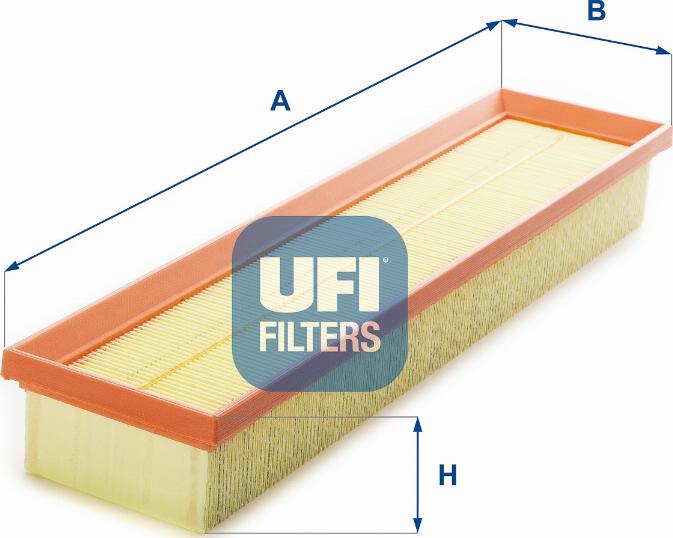 UFI 30.260.00 - Повітряний фільтр autozip.com.ua