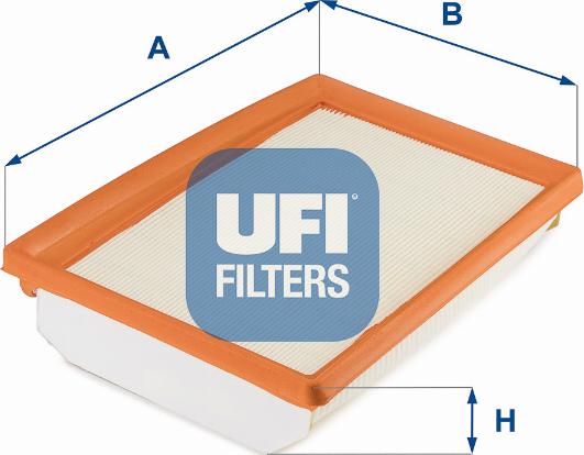 UFI 30.794.00 - Повітряний фільтр autozip.com.ua