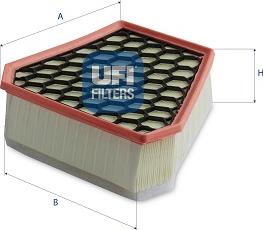 UFI 30A1900 - Повітряний фільтр autozip.com.ua